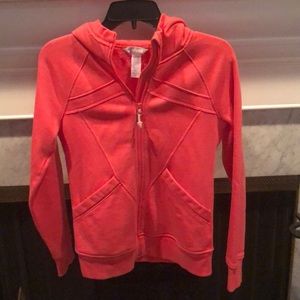 Coral Zip-up Hoodie!🔷